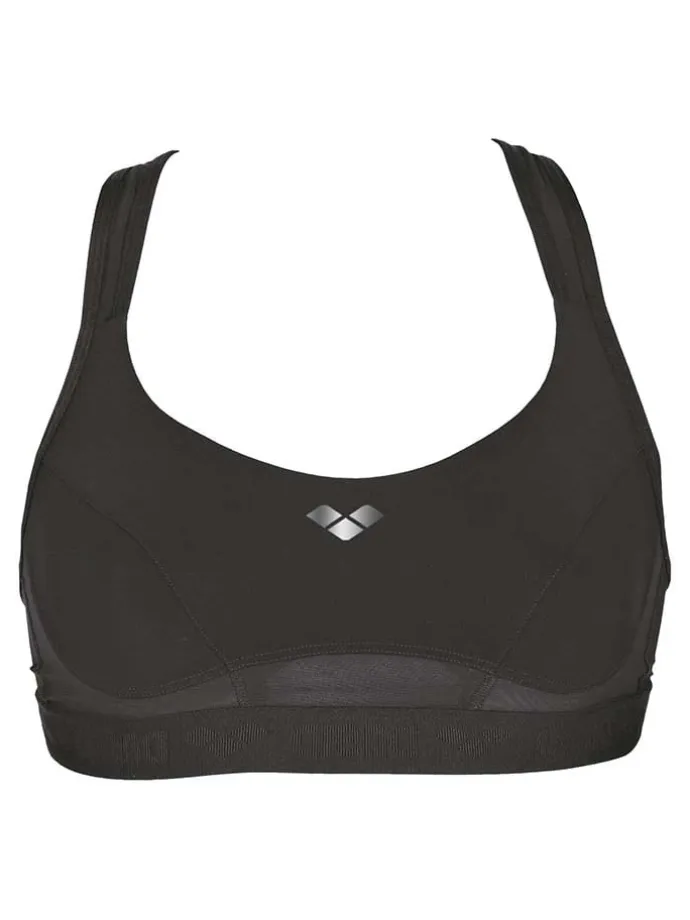 Sport-BH "Elettra" in Schwarz - Medium