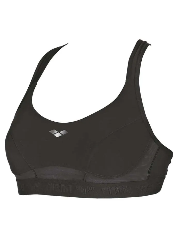 Sport-BH "Elettra" in Schwarz - Medium