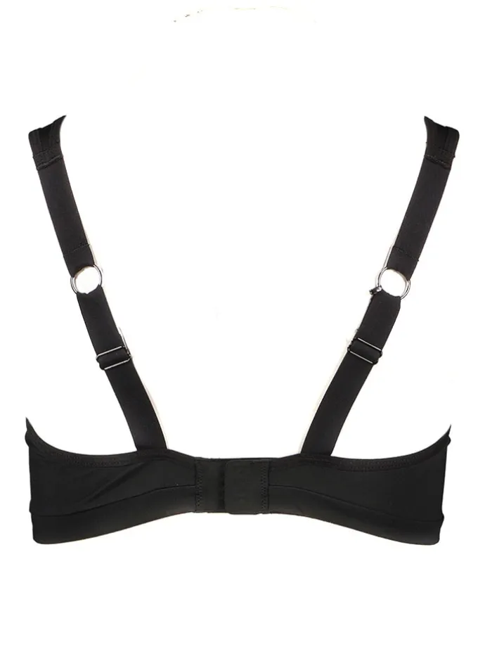 Sport-BH "High Support" in Schwarz
