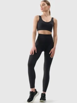 Sport-BH in Schwarz - Low