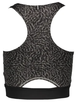 Sport-BH "Run High Shine" in Schwarz