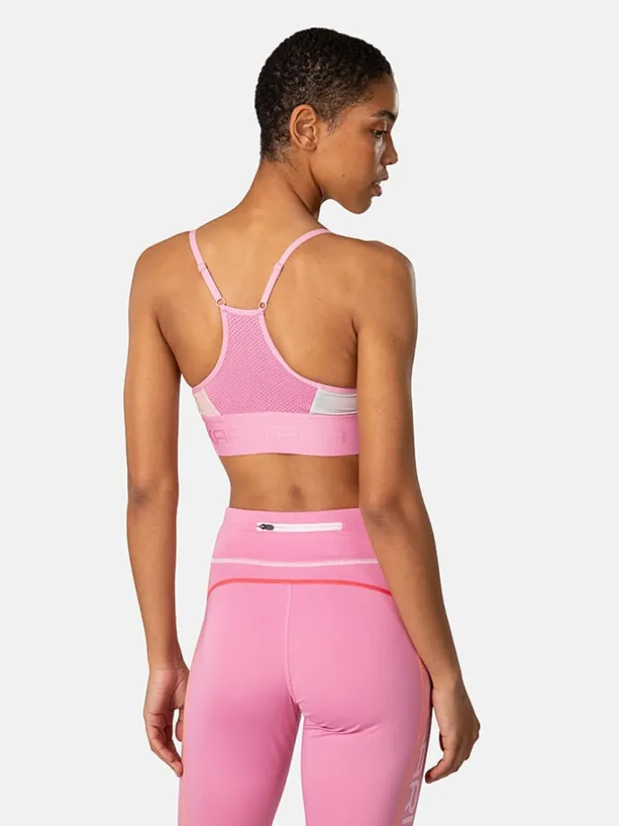 Sport-BH "Var" in Rosa/ Hellblau