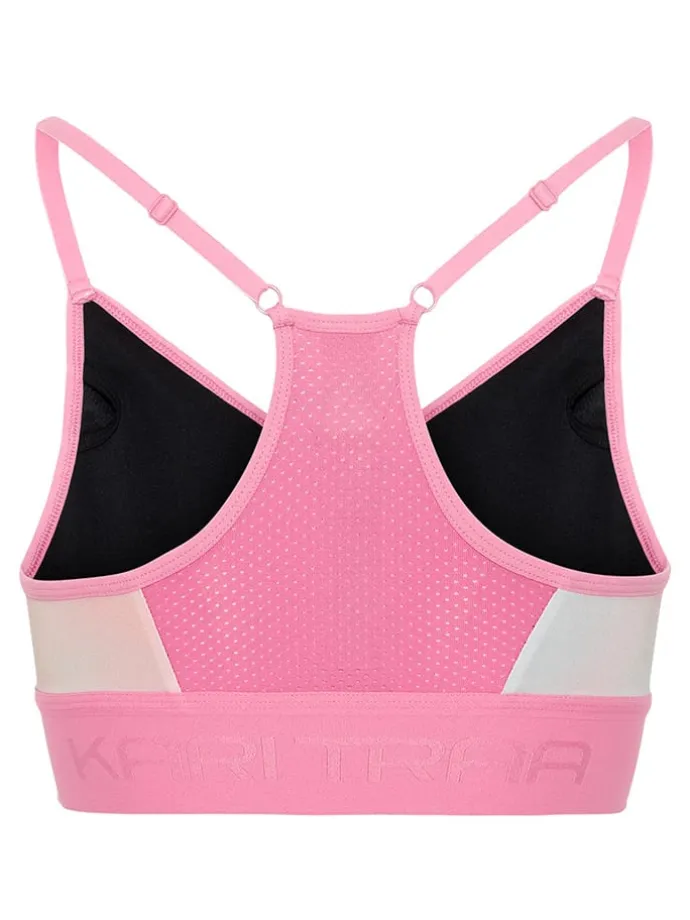 Sport-BH "Var" in Rosa/ Hellblau