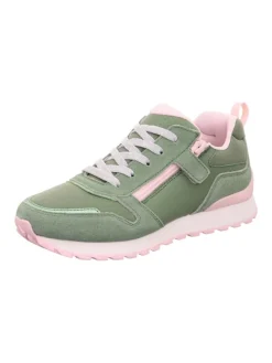 Sportliche Schnürschuhe in Grün