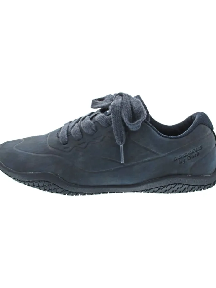 sportlicher Schnürer Blau