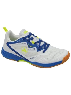 Sportschuhe "Gitter" in Weiß/ Blau/ Gelb