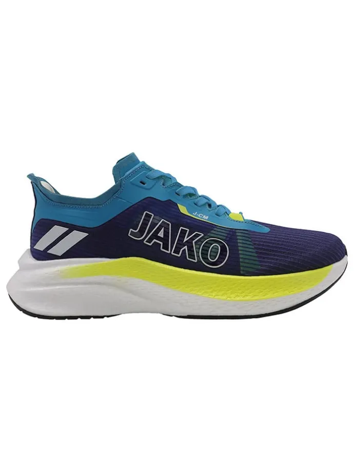 Sportschuhe "Rate" in Dunkelblau/ Weiß/ Gelb