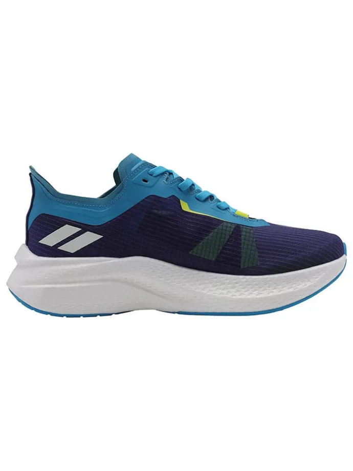 Sportschuhe "Rate" in Dunkelblau/ Weiß/ Gelb