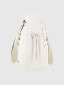 Sporttasche in Creme - (B)34 x (H)45 x (T)12 cm