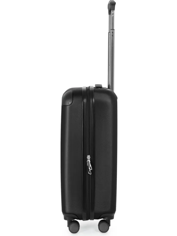 Spree - Handgepäck Koffer Trolley, 55 x 35 x 20 cm, 33 Liter in Schwarz