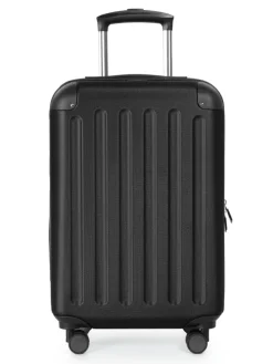 Spree - Handgepäck Koffer Trolley, 55 x 35 x 20 cm, 33 Liter in Schwarz