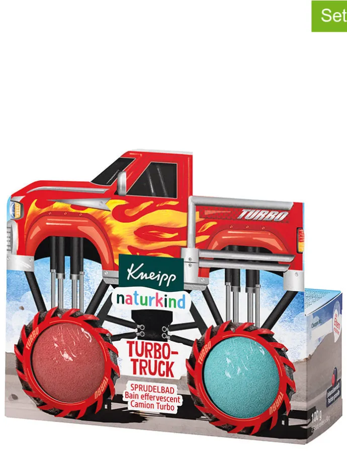 Sprudelbad "Naturkind - Turbo-Truck", 2 Stück, je 50 g
