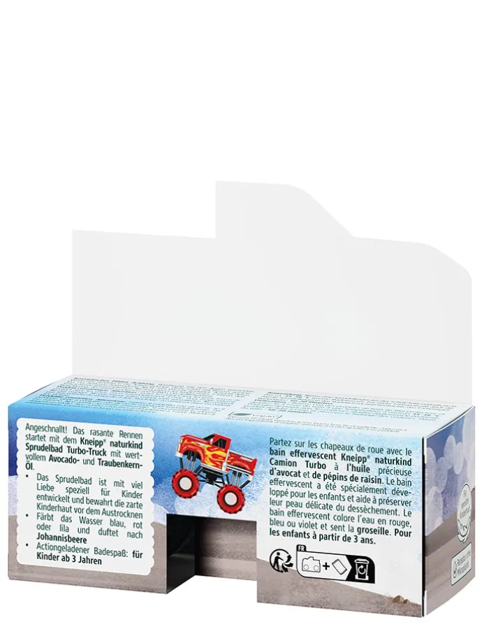 Sprudelbad "Naturkind - Turbo-Truck", 2 Stück, je 50 g