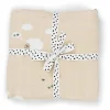 Spucktuch "Tiny farm" in Beige - (L)120 x (B)120 cm