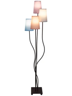 Standleuchte "Boho" in Bunt - (H)138 cm