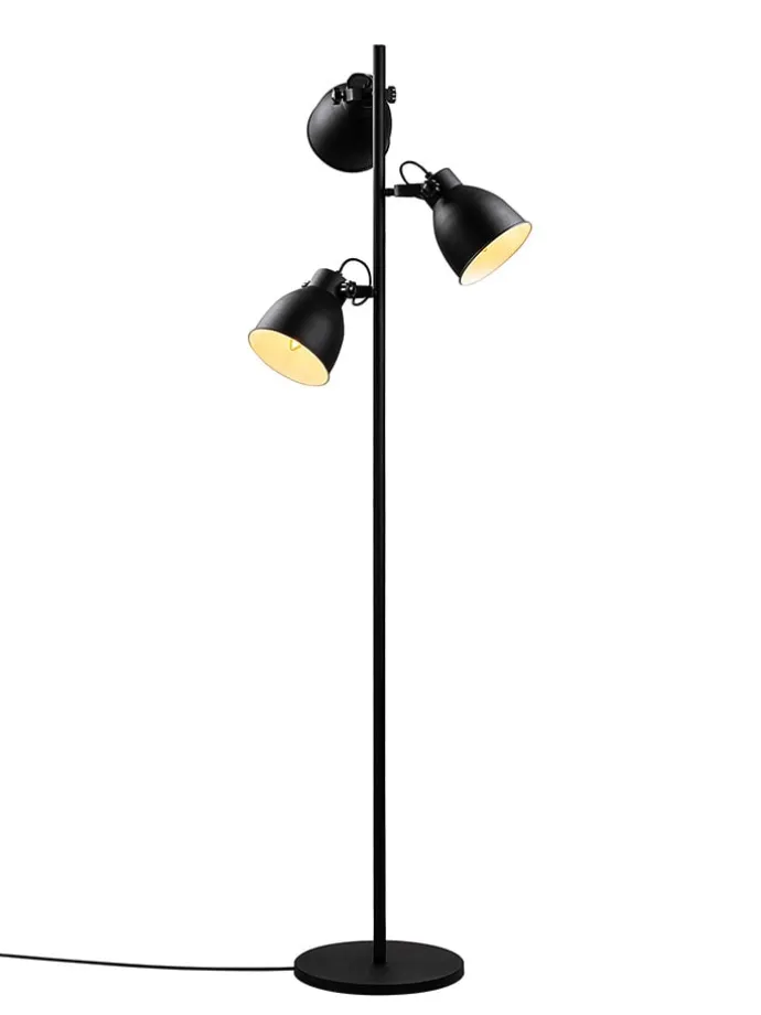 Standleuchte in Schwarz - (H)162 cm