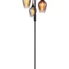Standleuchte ''Lavus'' in Schwarz - (H)165 x Ø 43 cm