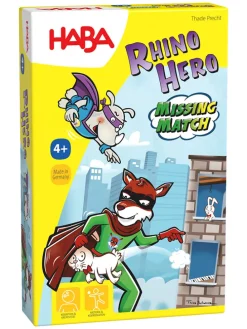 Stapelspiel "Rhino Hero Missing" - ab 4 Jahren