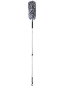 Staubwischer in Silber/ Grau - (H)146 cm