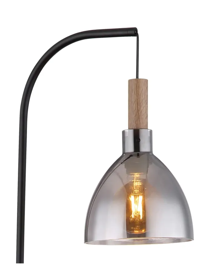 Stehleuchte "MATTEA" in black
