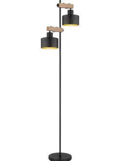 Stehleuchte "RIELLY" in black