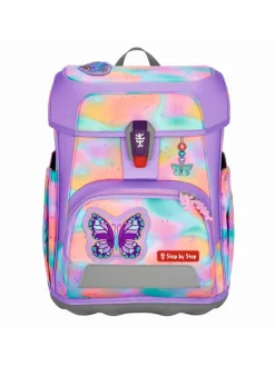 Step by Step CLOUD FLASH Schulranzen-Set "Butterfly Luna", 5-teilig