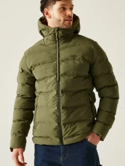 Steppjacke "Altoro Thermal" in Oliv