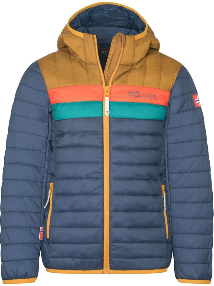 Steppjacke "Eikefjord" in Dunkelblau