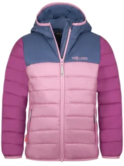 Steppjacke "Eikefjord" in Lila/ Rosa