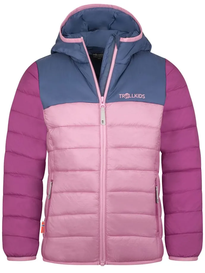 Steppjacke "Eikefjord" in Lila/ Rosa