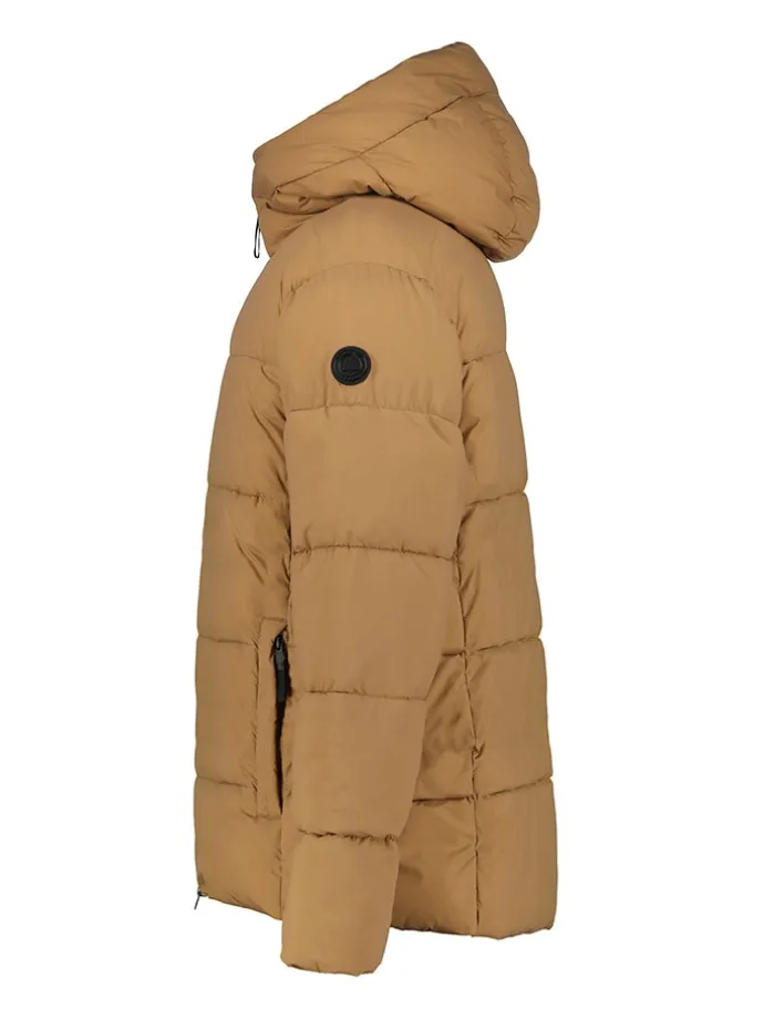 Steppjacke "Hatula" in Hellbraun