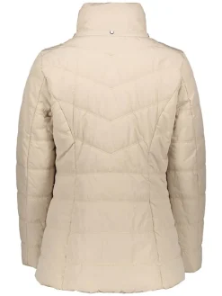 Steppjacke in Creme