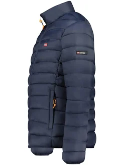 Steppjacke in Dunkelblau