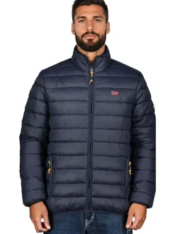 Steppjacke in Dunkelblau