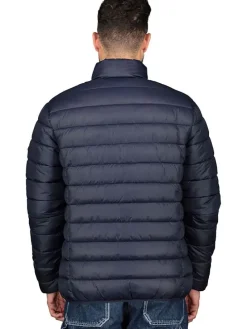 Steppjacke in Dunkelblau