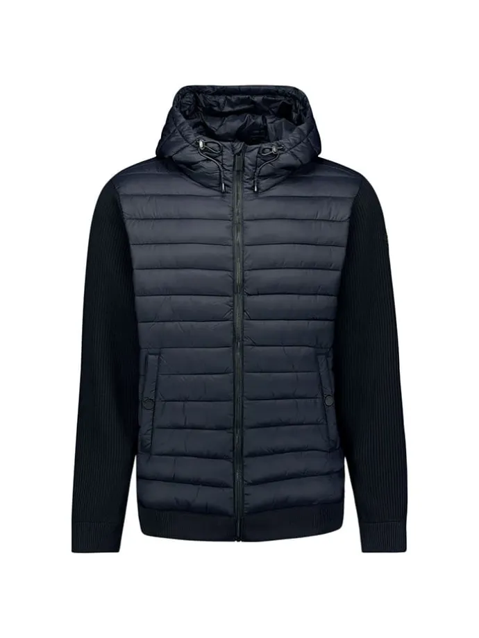 Steppjacke in Dunkelblau