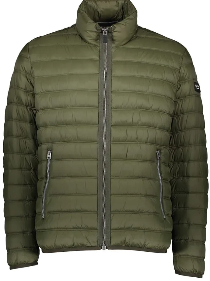Steppjacke in Dunkelgrün