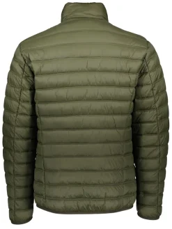 Steppjacke in Dunkelgrün