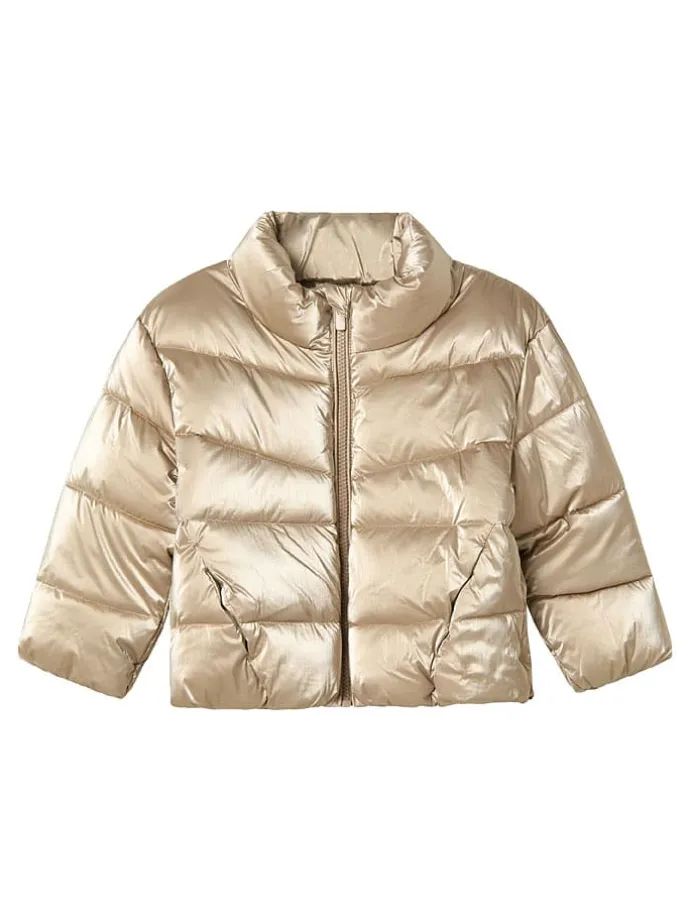 Steppjacke in Gold