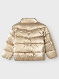 Steppjacke in Gold