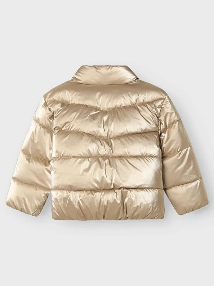 Steppjacke in Gold