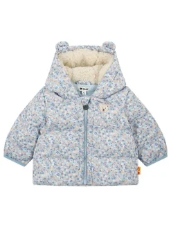Steppjacke in Hellblau