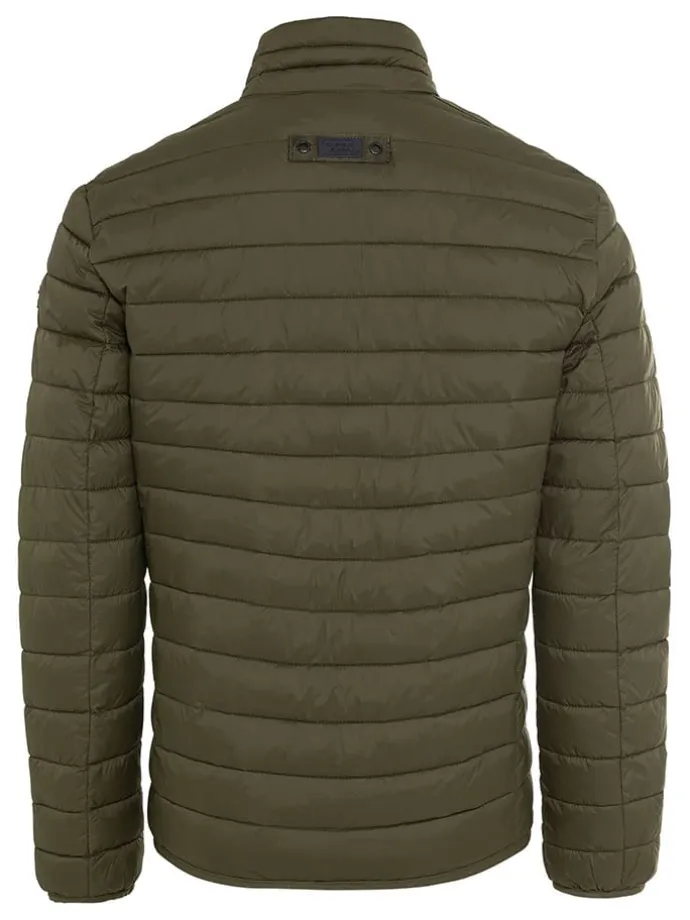 Steppjacke in Khaki