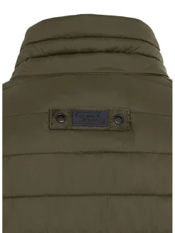 Steppjacke in Khaki