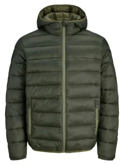 Steppjacke in Khaki