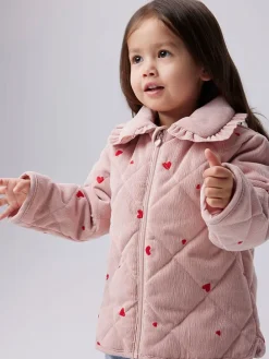 Steppjacke in Rosa