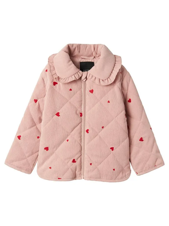 Steppjacke in Rosa