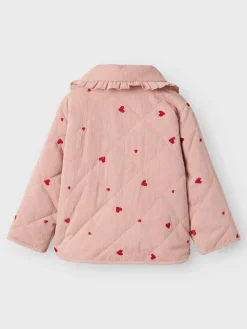 Steppjacke in Rosa