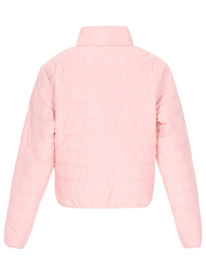 Steppjacke in Rosa/ Rot