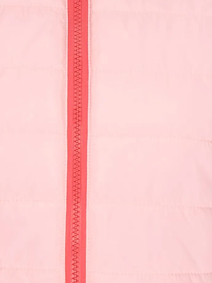 Steppjacke in Rosa/ Rot
